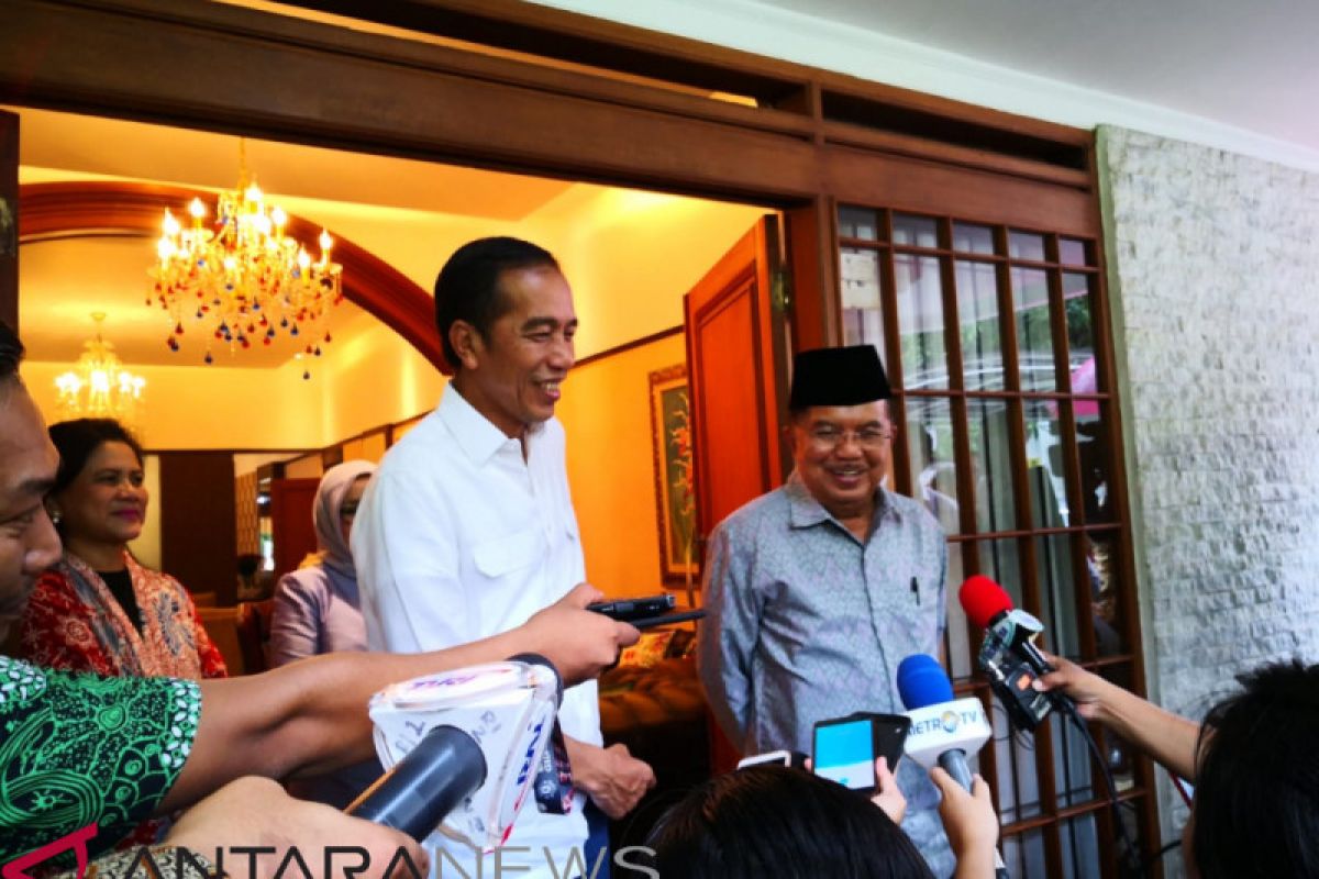 JK jamu Jokowi di kediaman pribadinya