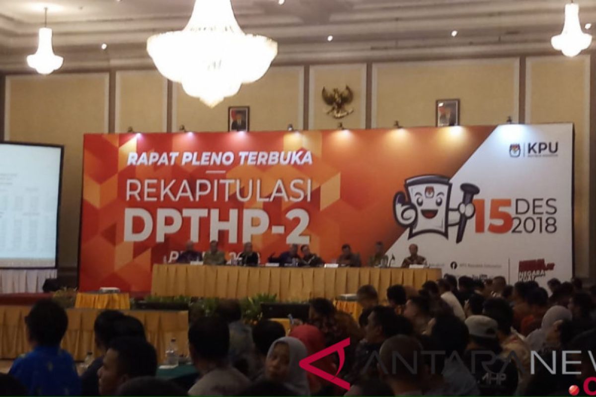 KPU tetapkan DPTHP-2 sebanyak 192 juta