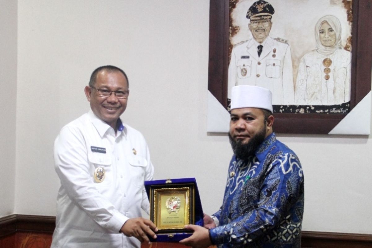 Akhyar terima kunjungan Wali Kota Bengkulu