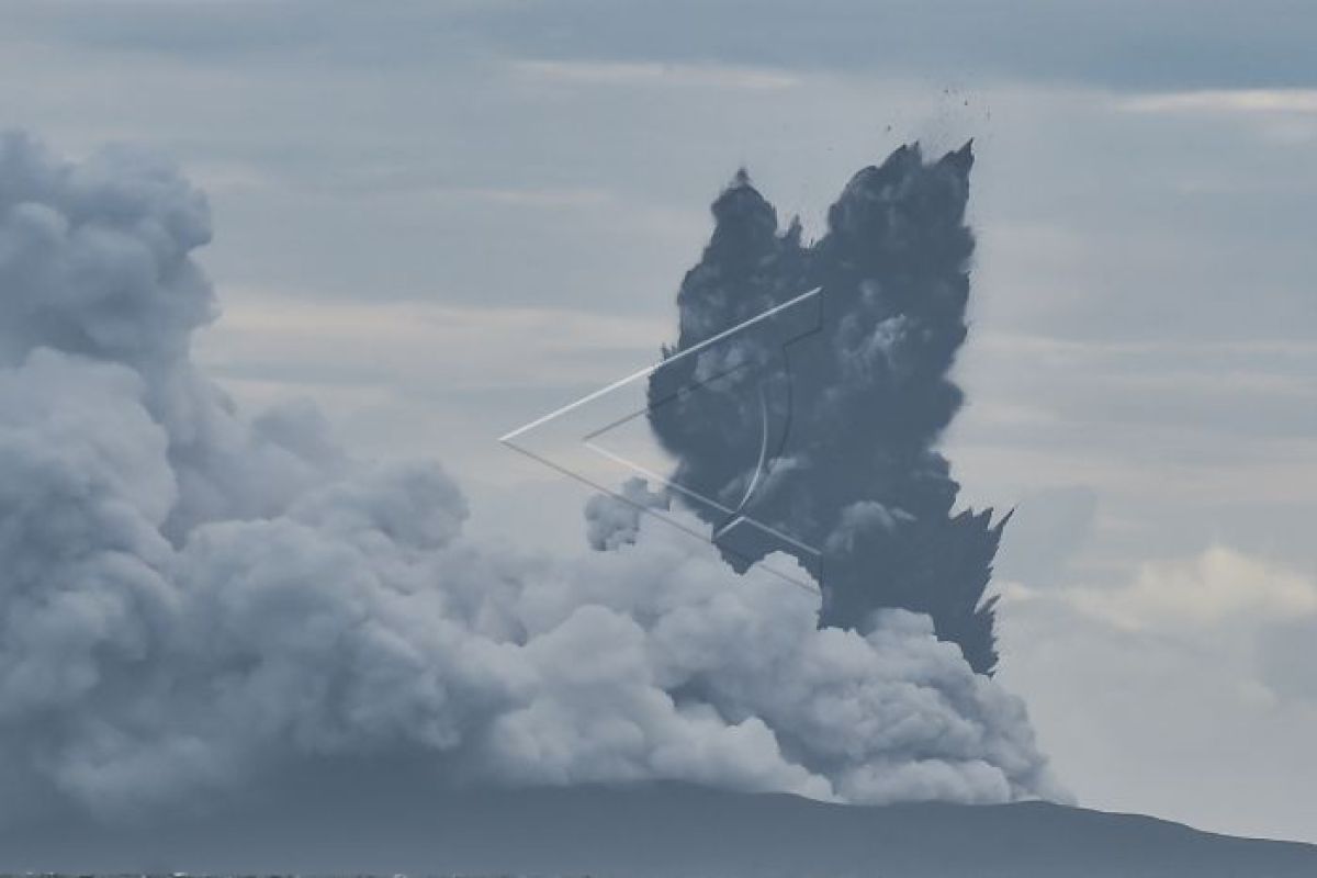 Anak Krakatau alami 60 kali gempa letusan