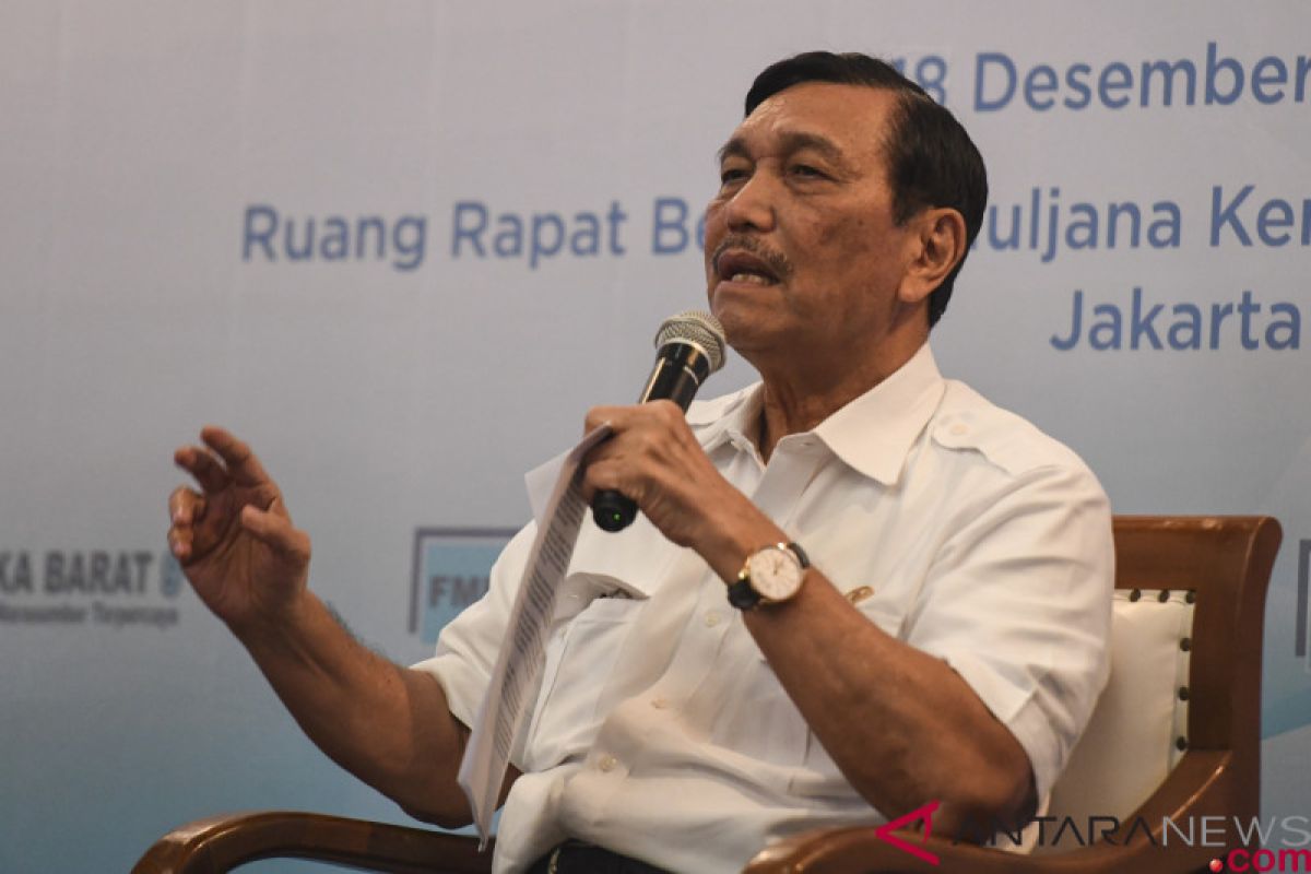 Luhut  sebut pemerintah tidak pernah menyampaikan berita bohong