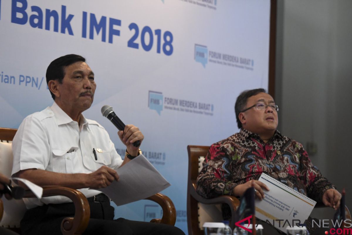 Luhut: Indonesia disebut target utama tarik investasi-infrastruktur