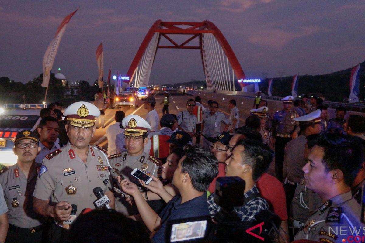 Kepala Korps Lalu-lintas pantau jalur rawan macet jelang Tahun Baru 2019