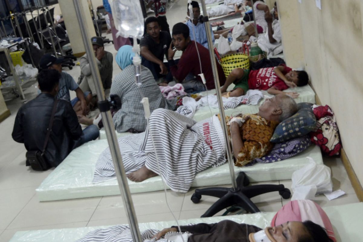14 belum teridentifikasi, korban jiwa tsunami di Lampung capai 75 orang