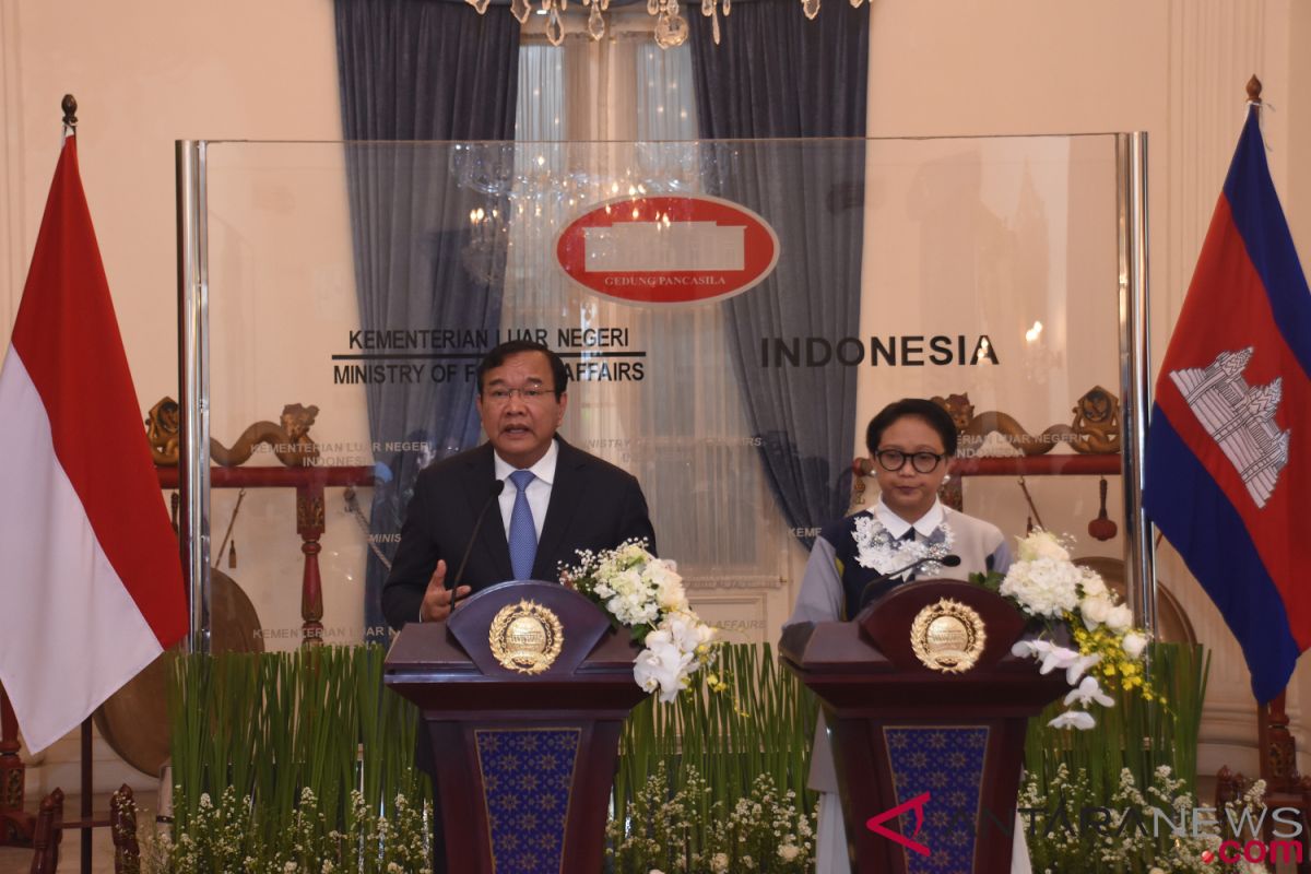 indonesia, cambodia agree to strengthen asean centrality