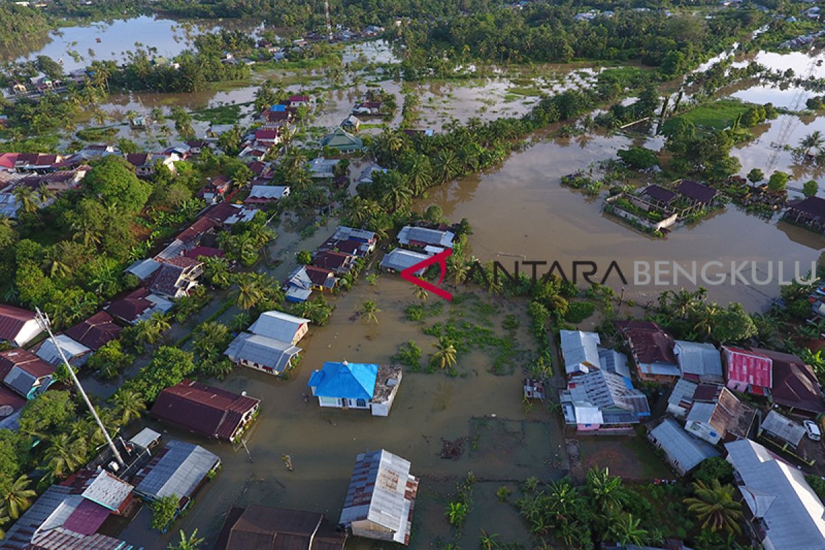 Sejumlah wilayah Kota Bengkulu tergenang banjir