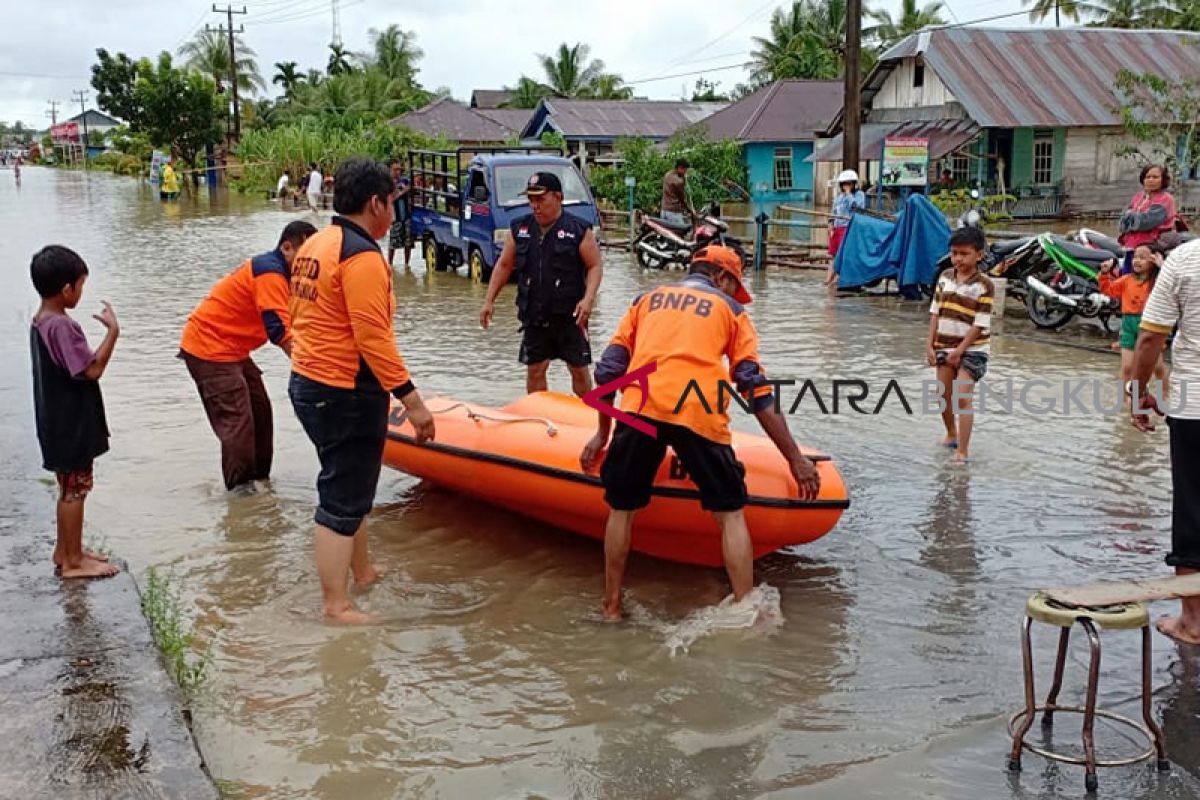 BPBD: Ribuan rumah terendam luapan sungai di Bengkulu