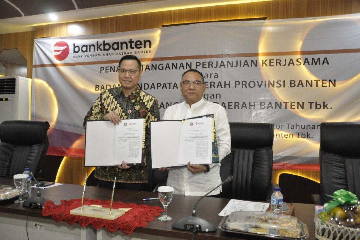 Bank Banten Dukung Bapenda Permudah Pelayanan Kepada Masyarakat