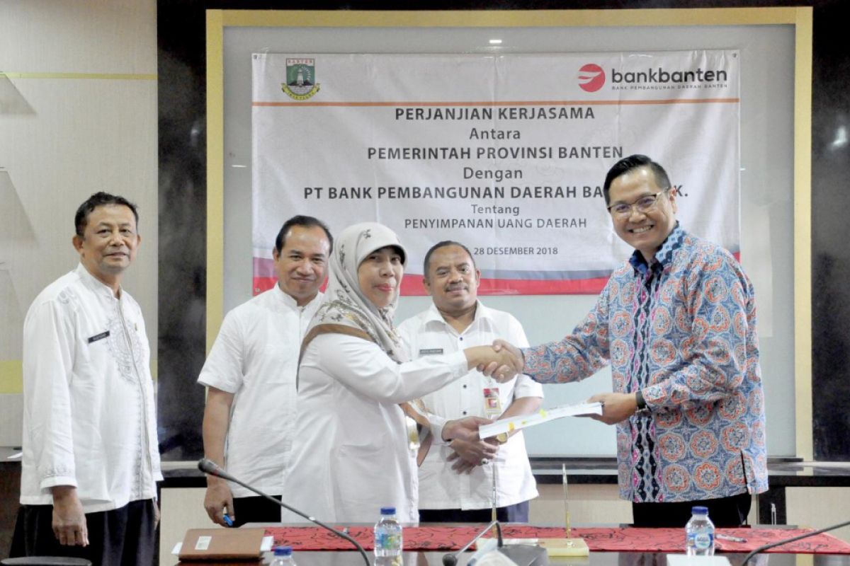 Pemprov Tunjuk Bank Banten Kelola Rekening Kas Daerah