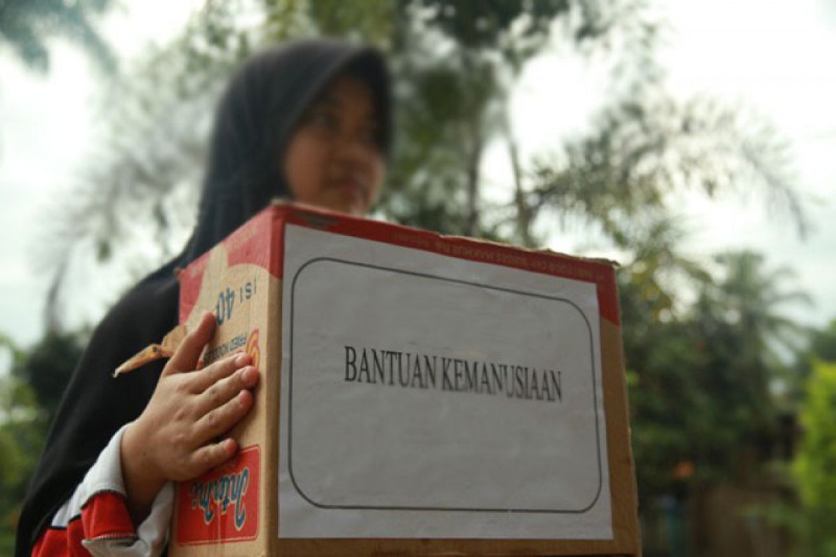 Penyaluran logistik tidak merata karena pengungsi 