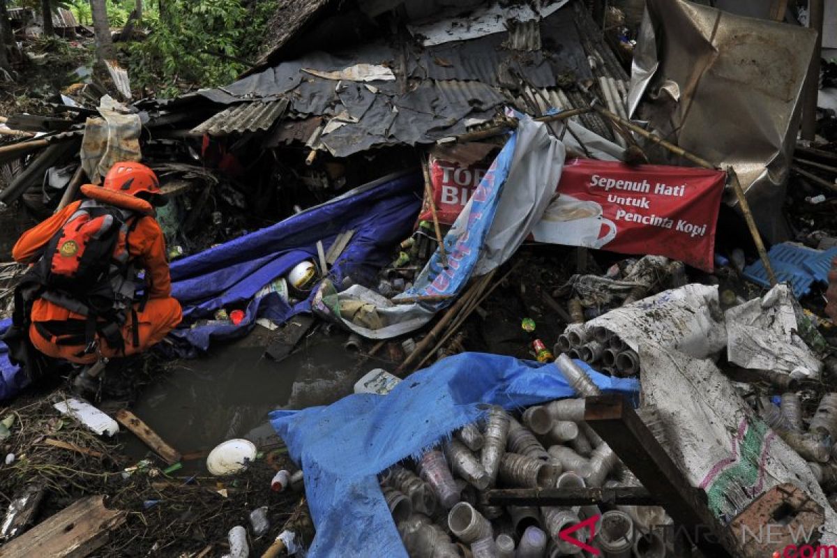 Basarnas catat 1.041 orang luka-luka akibat tsunami Selat Sunda