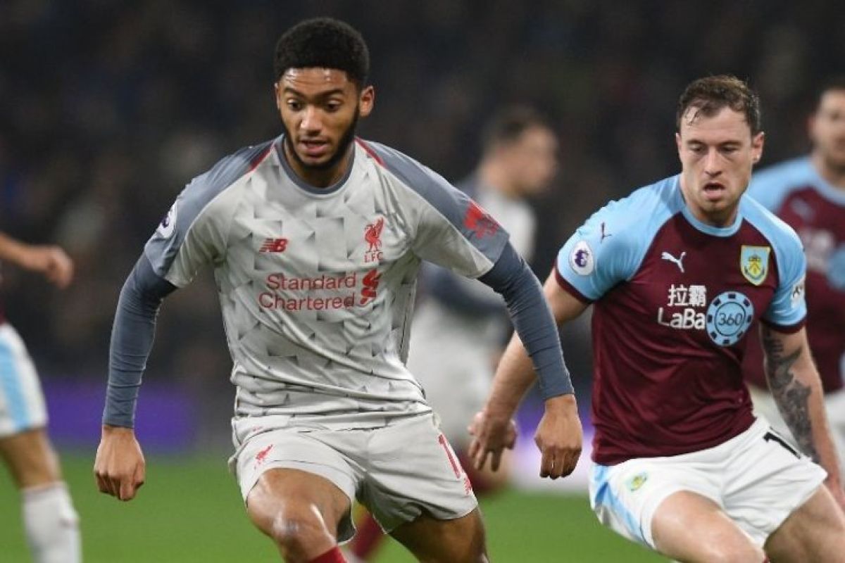 Joe cedera saat Liverpool kalahkan Burnley