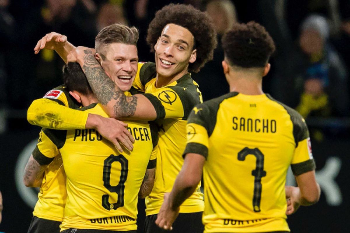 Dortmund ditahan imbang 1-1 oleh Frankfurt