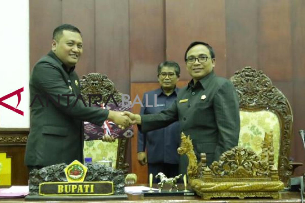 Pemkab dan DPRD Gianyar tetapkan dua Perda