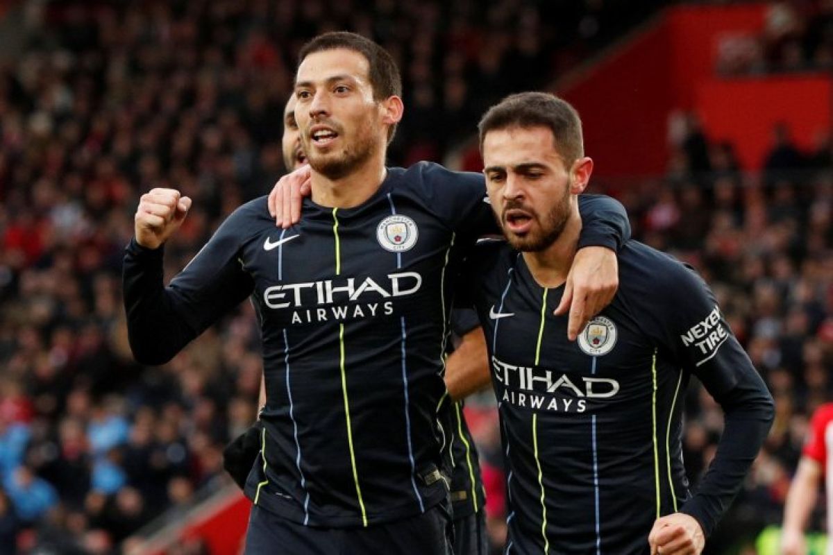 Liga Inggris - Manchester City kembali ke peringkat dua klasemen sementara