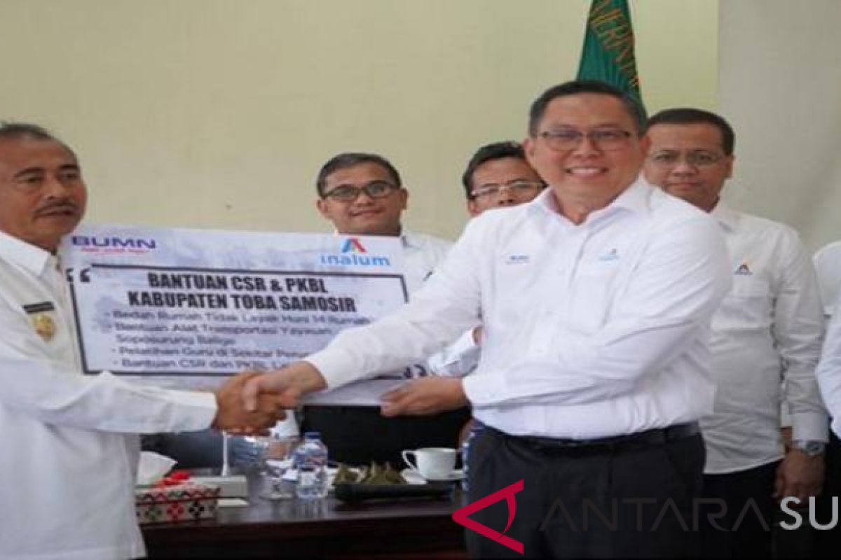 Inalum dukung pembangunan pariwisata Danau Toba