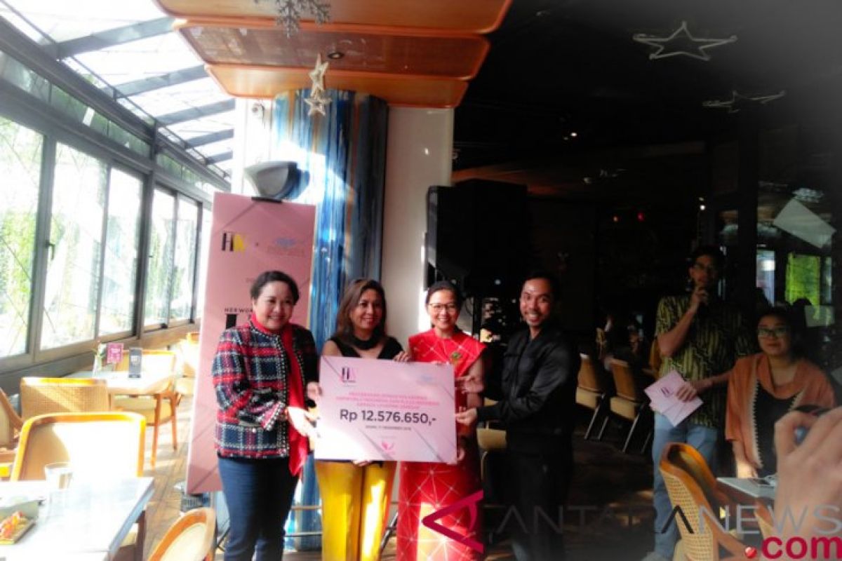 Gandeng restoran #HWSHARE galang dana untuk penderita kanker payudara