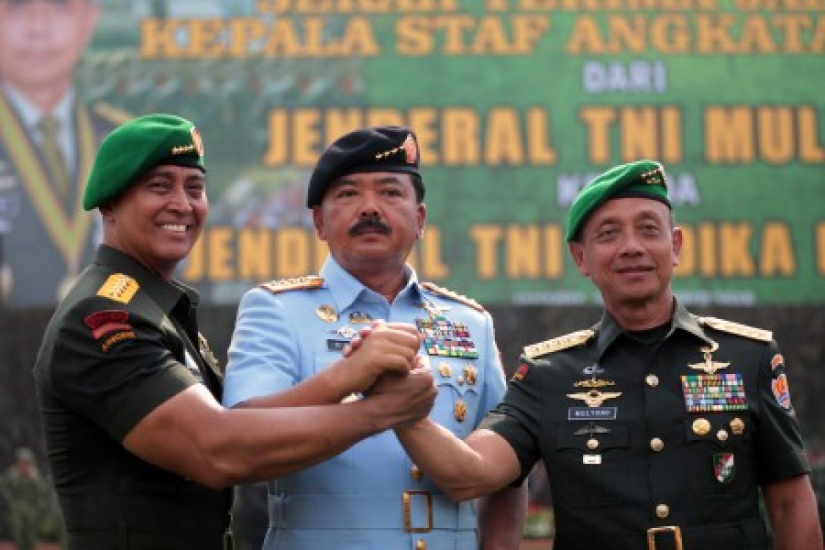 Kasad terima laporan korps kenaikan pangkat Pangkostrad