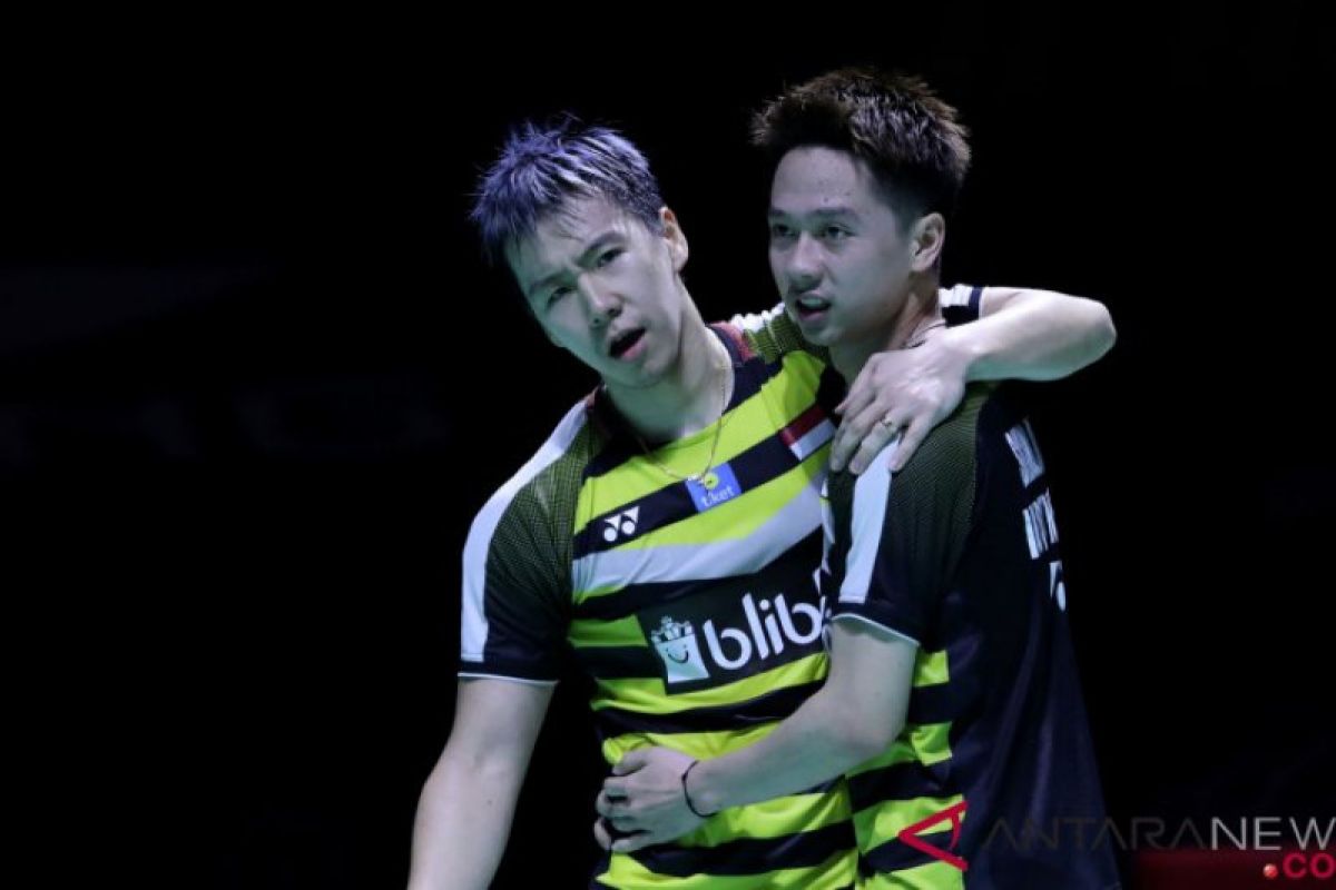 Pelatih tegaskan Kevin/Marcus siap hadapi Han/Zhou