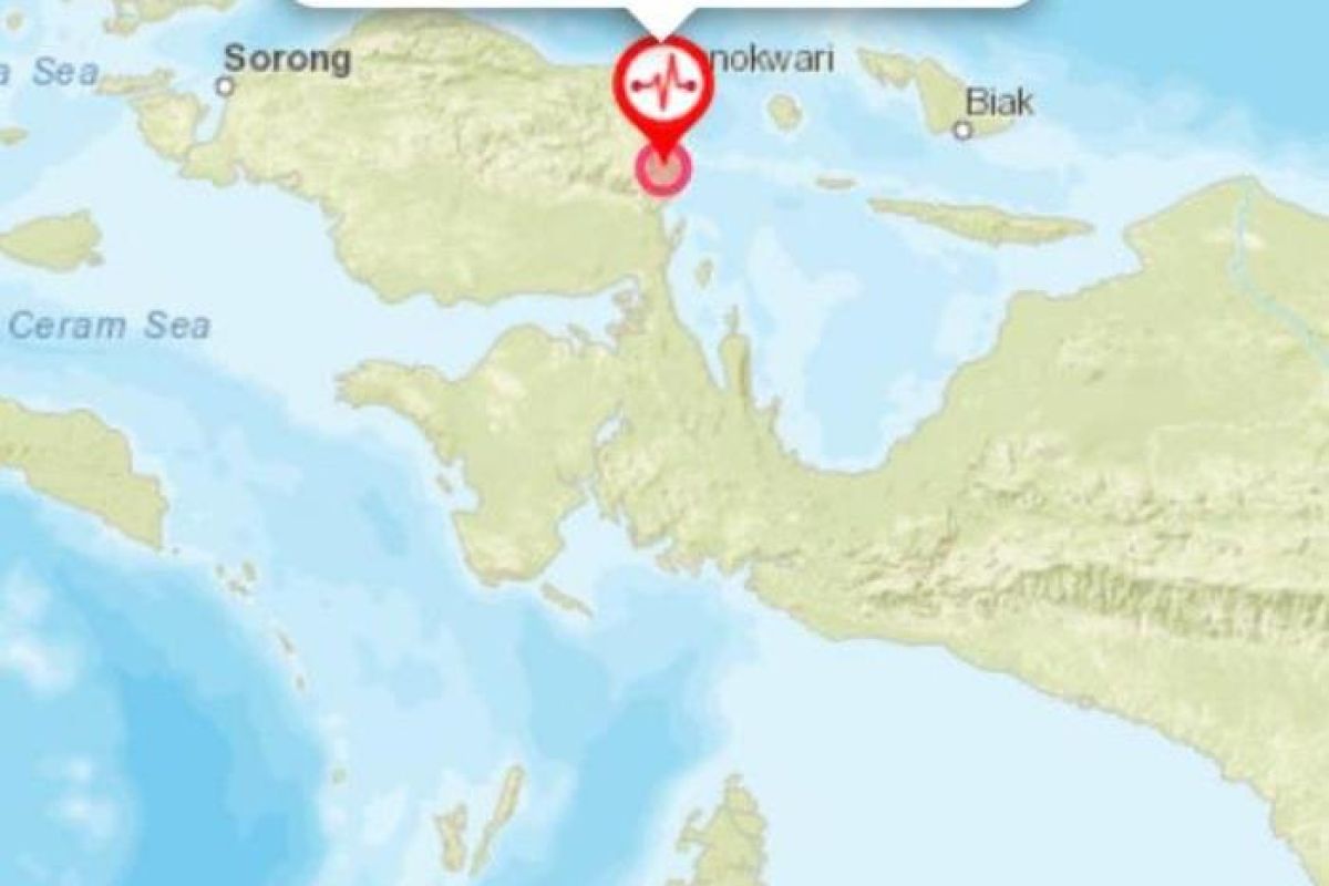 Warga Biak Numfor ikut rasakan gempa 6,1 di Manokwari