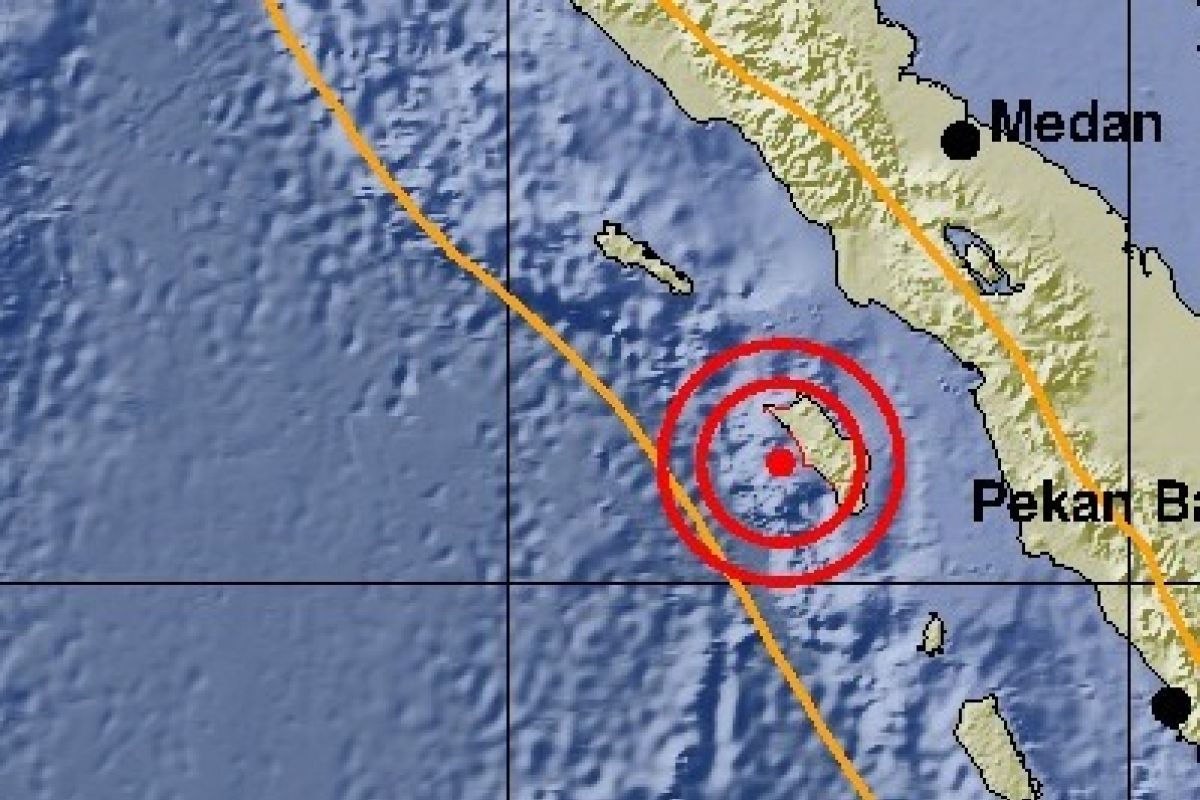 Mentawai diguncang 52 kali gempa pada Sabtu