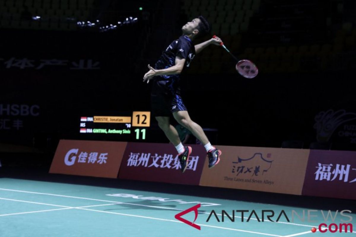 Ginting takluk dari Son Wan Ho di BWF World Tour Finals 2018