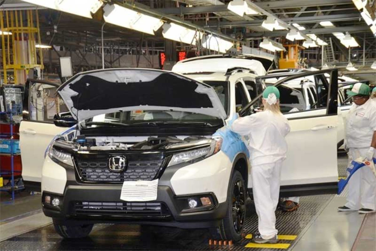 Honda mulai produksi SUV Passport 2019 di Alabama