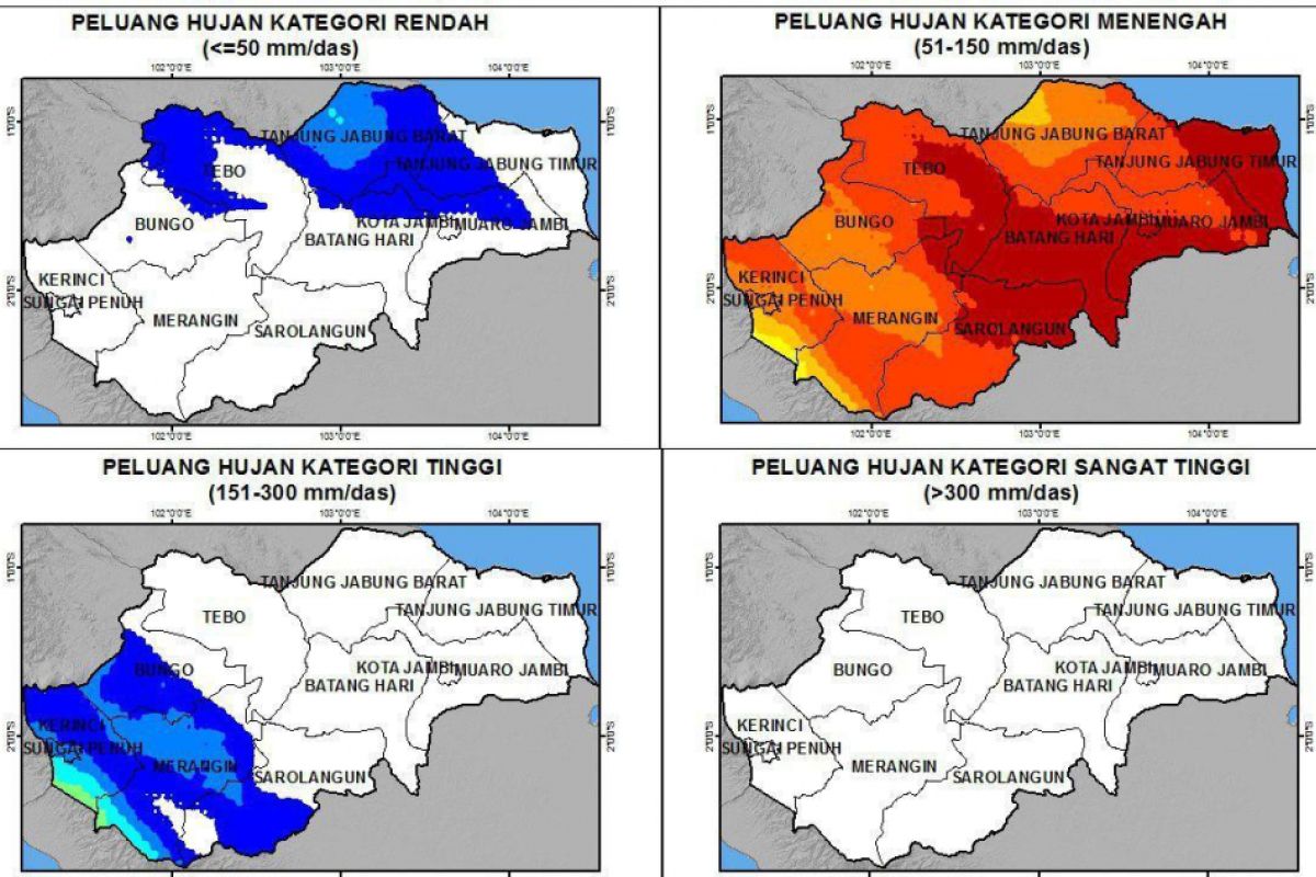 Analisis Curah Hujan Dasarian III Desember 2018.