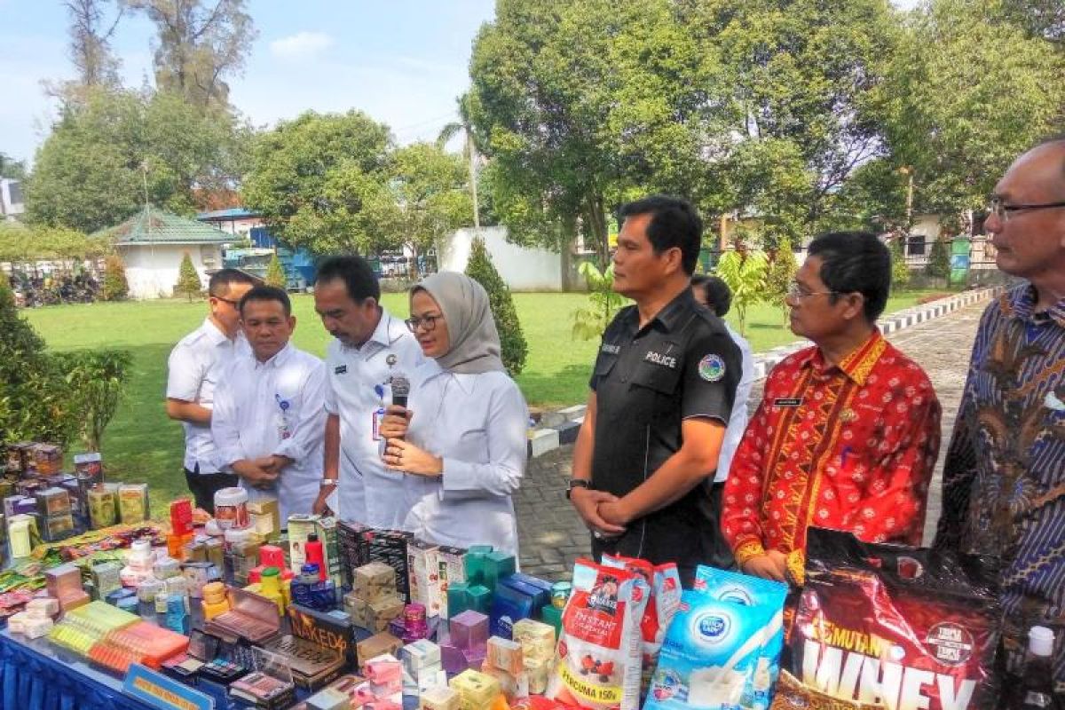 BBPOM Medan musnahkan produk ilegal senilai Rp2 miliar