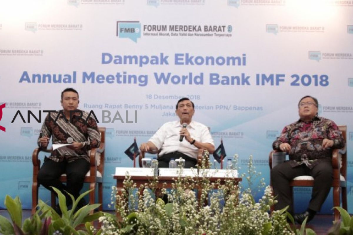 Bappenas: keuntungan ekonomi Pertemuan IMF-WB di Bali Rp5,5 triliun