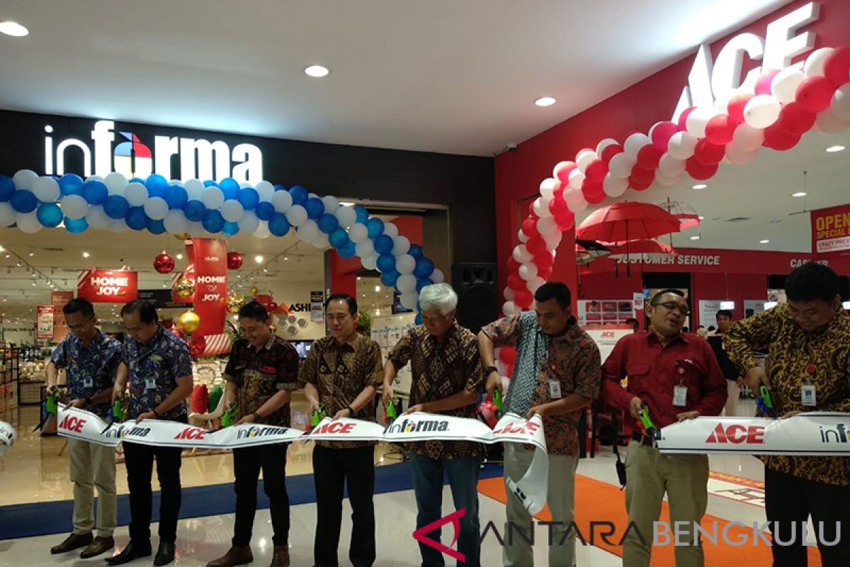 Informa dan Ace layani kebutuhan furniture dan gaya hidup warga Bengkulu