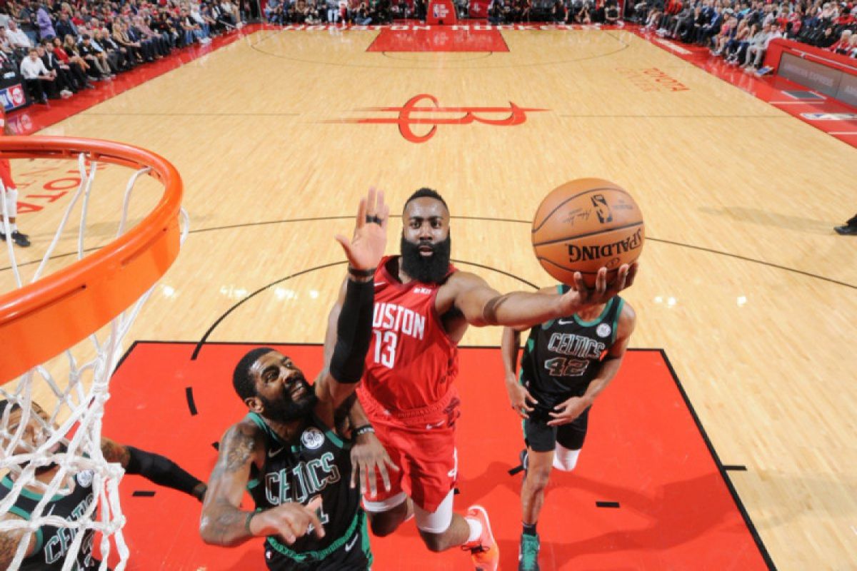 Rockets tundukkan Celtics, Harden masukkan sembilan tembakan tiga poin