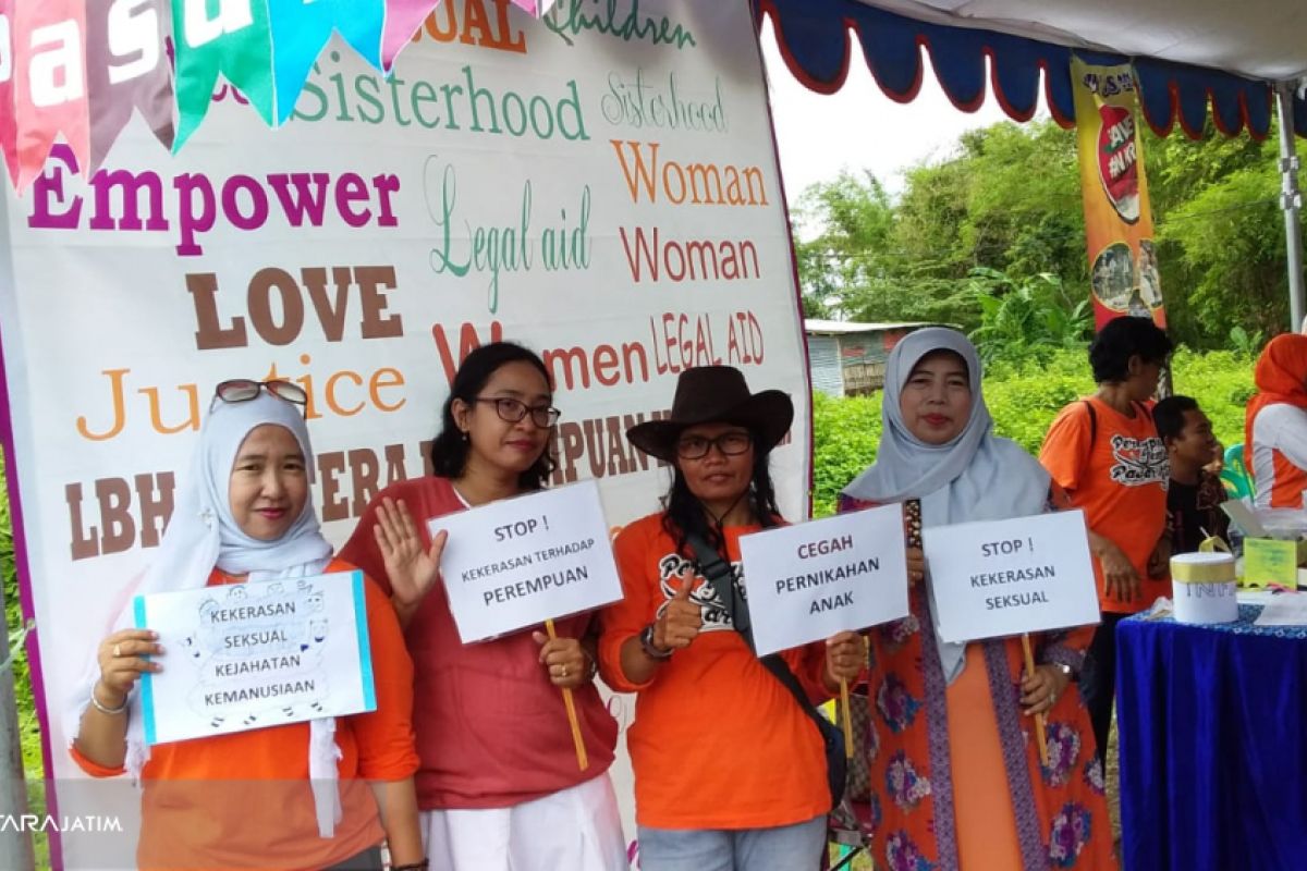 LBH Jentera Kampanyekan 16 hari Antikekerasan terhadap Perempuan dan Anak di Jember