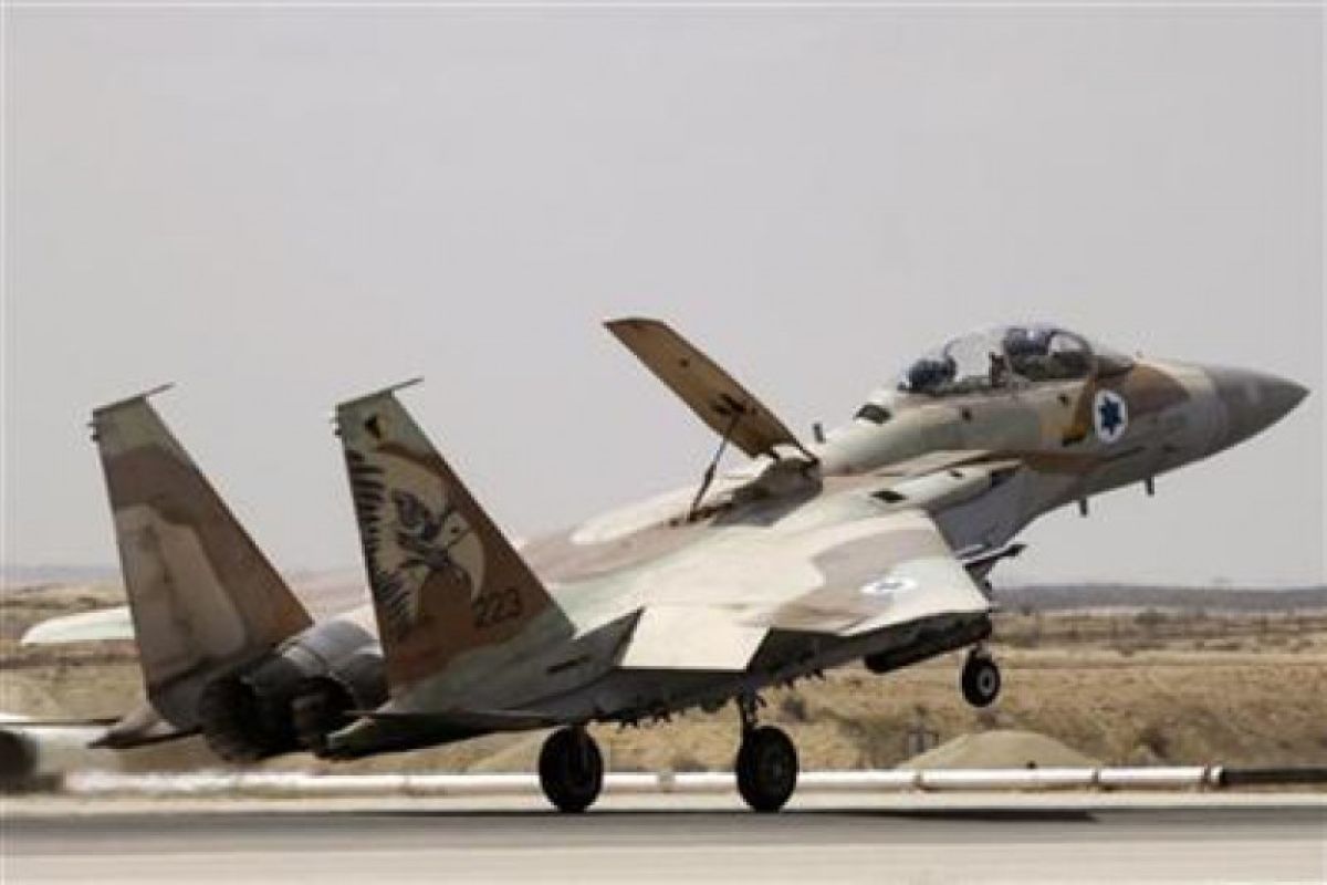 Media Suriah: jet tempur Israel serang sasaran dekat Damaskus
