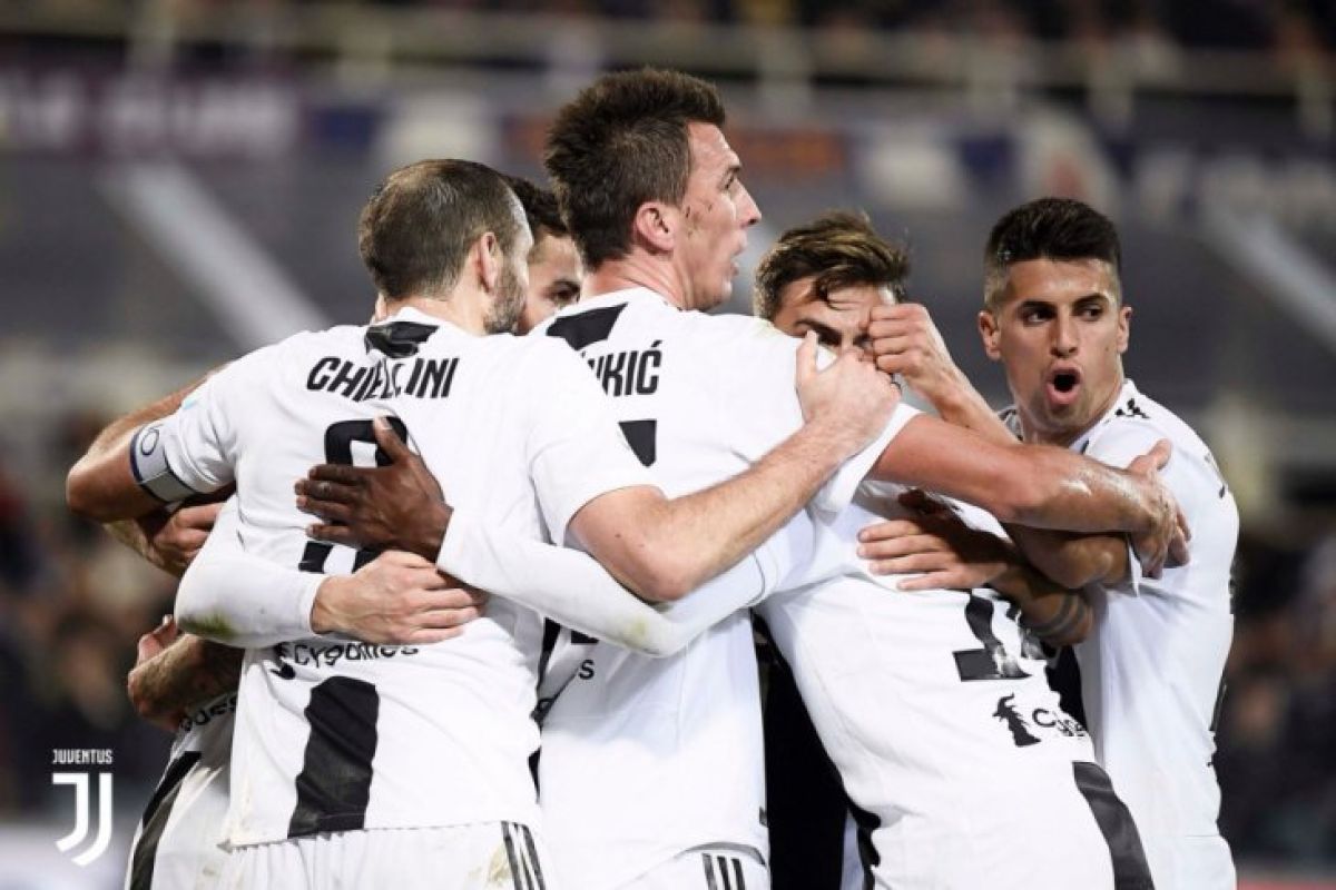 Menang 3-0 di markas Fiorentina, Juventus semakin sulit dikejar