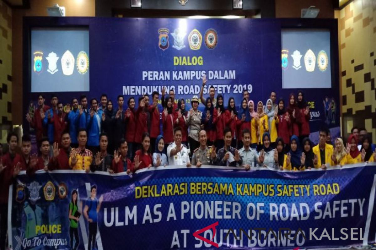 S Kalimantan police invites ULM to be road safety pioneer