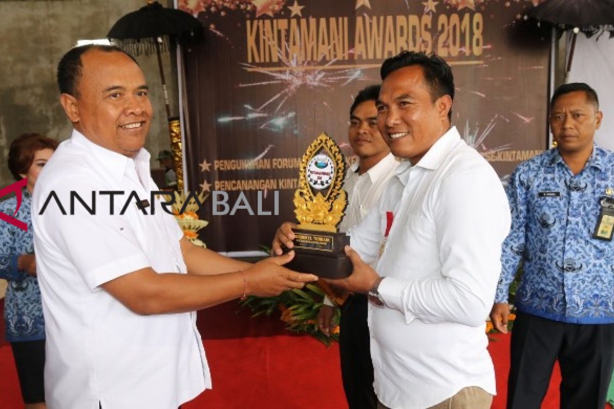 Bupati dan wakilnya hadiri Kintamani Awards