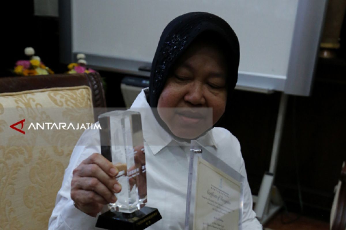 Risma Ucapkan Terima Kasih Atas Dukungan Surabaya Raih Guangzhou Award