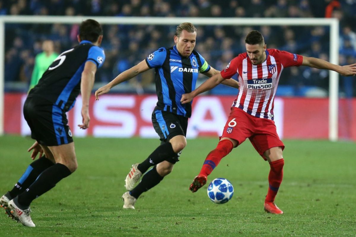 Atletico Madrid Ditahan Imbang Tanpa Gol Oleh Brugge