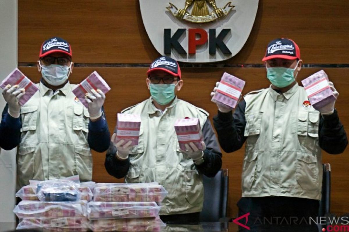 KPK tahan lima tersangka korupsi dana hibah Kemenpora