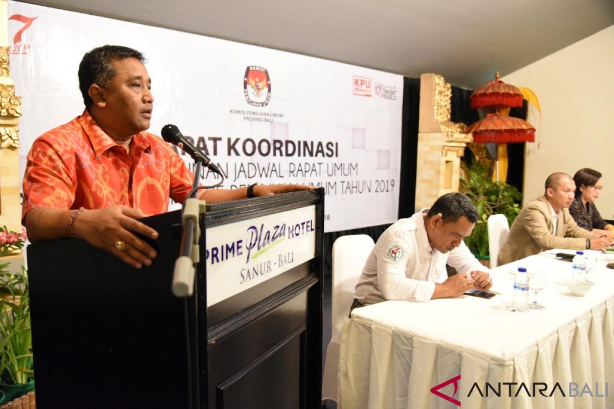 KPU Bali harapkan kampanye dilaksanakan bergembira