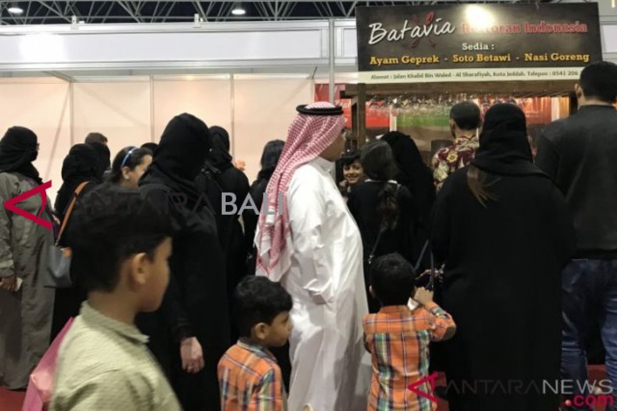 Kuliner Nusantara diserbu pengunjung Indonesia Expo di Arab Saudi