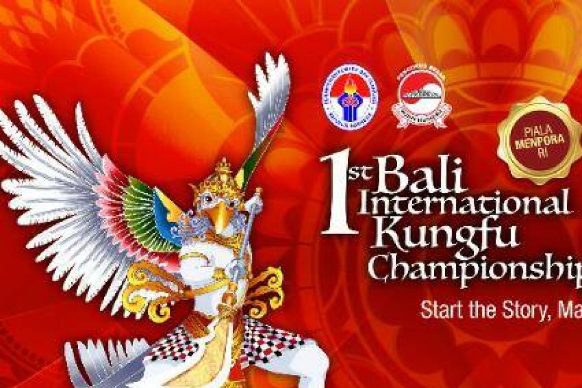 Grandmaster Samuel Kwok semangati peserta Kejuaraan Kungfu Internasional Bali Terbuka