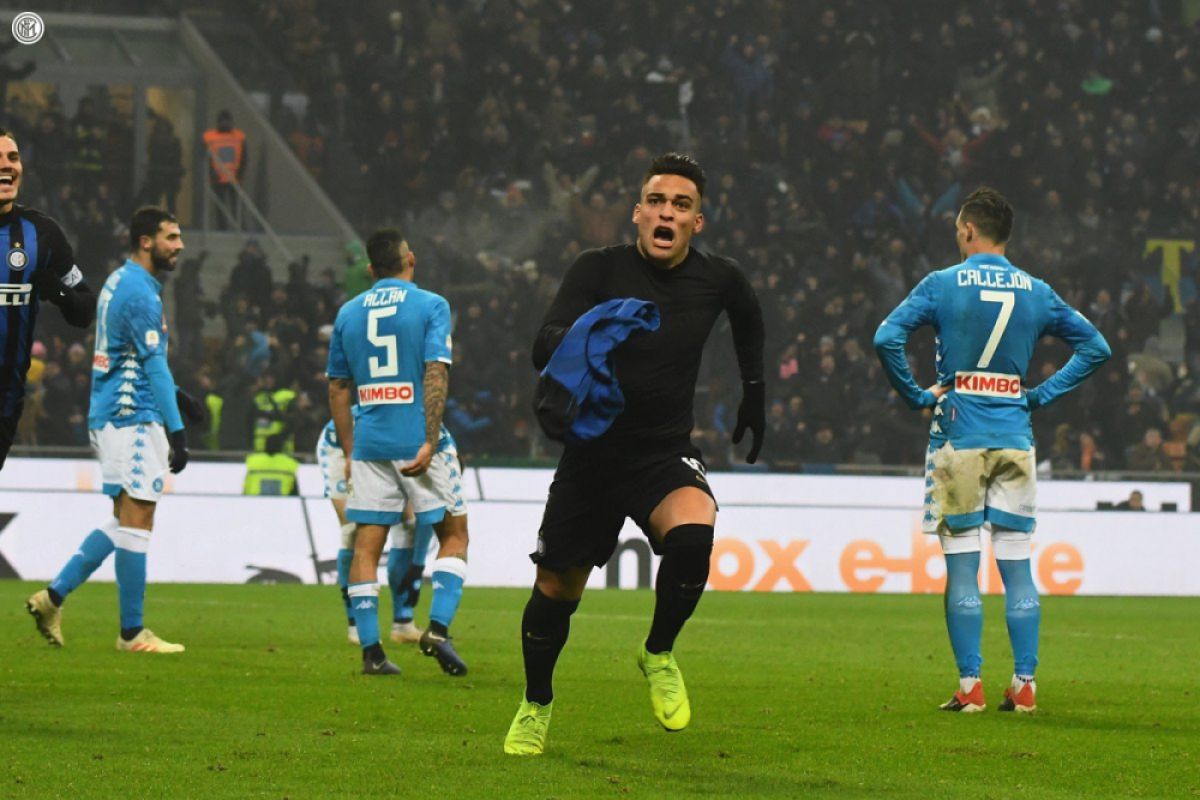 Gol Martinez bawa Inter tundukkan Napoli
