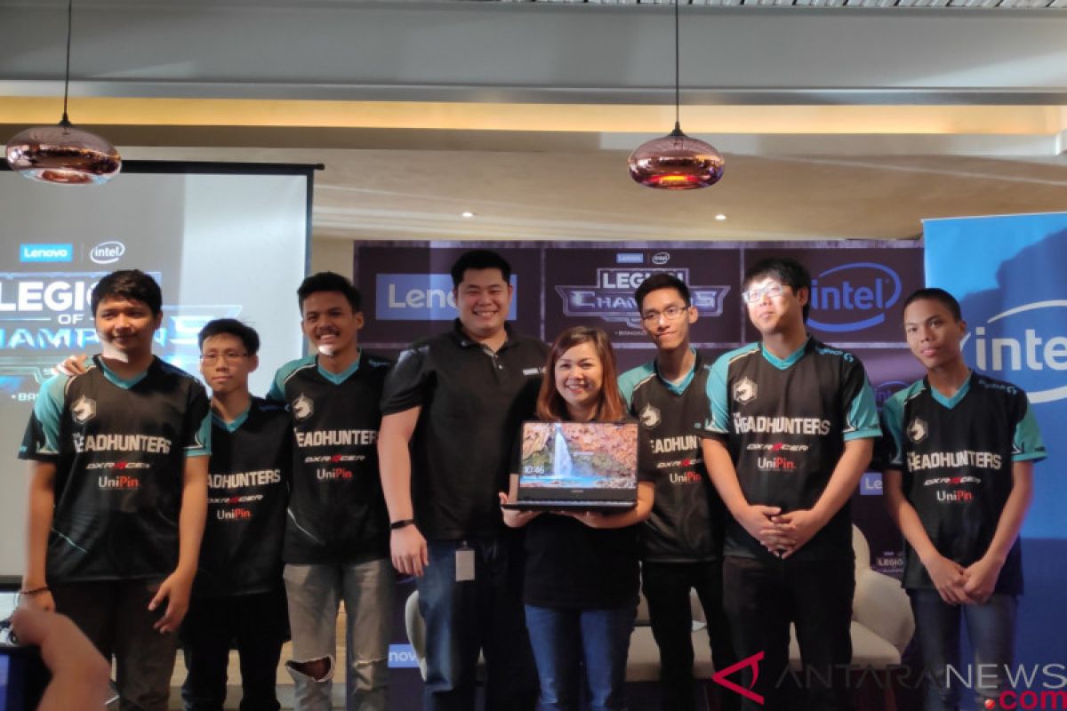 Tim Indonesia bersiap ke grand final Lenovo Legion of Champions di Bangkok