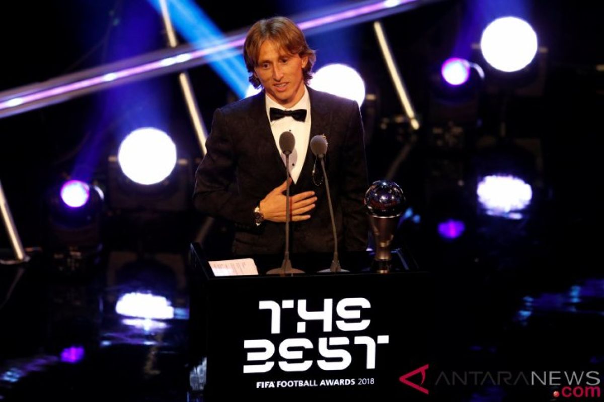 Luka Modric raih penghargaan Ballon d'Or 2018