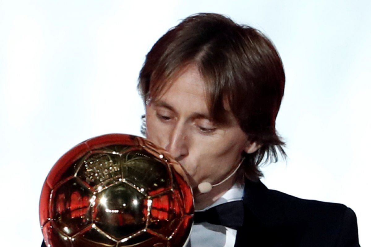 Modric Menangi Penghargaan Ballon d'Or 2018