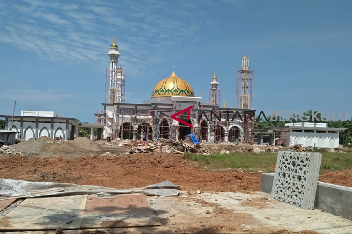 Mukomuko optimistis pembangunan Masjid Agung tuntas Desember