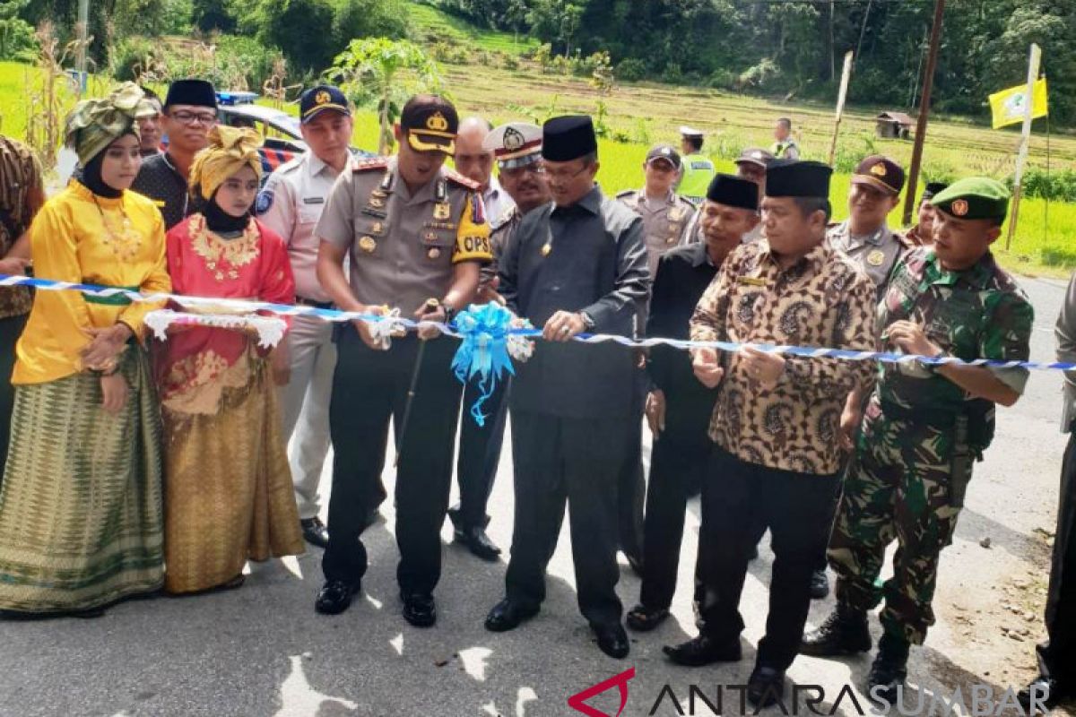 Nagari Indudur Kabupaten Solok jadi Kampung Tertib Lalu Lintas