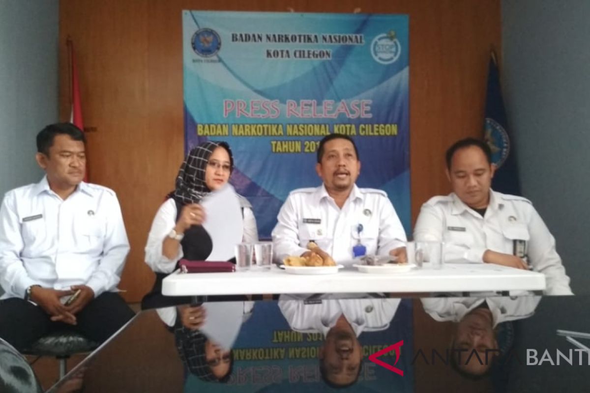 Dalam Dua Bulan, BNN Kota Cilegon Tangani 14 Kasus Narkoba